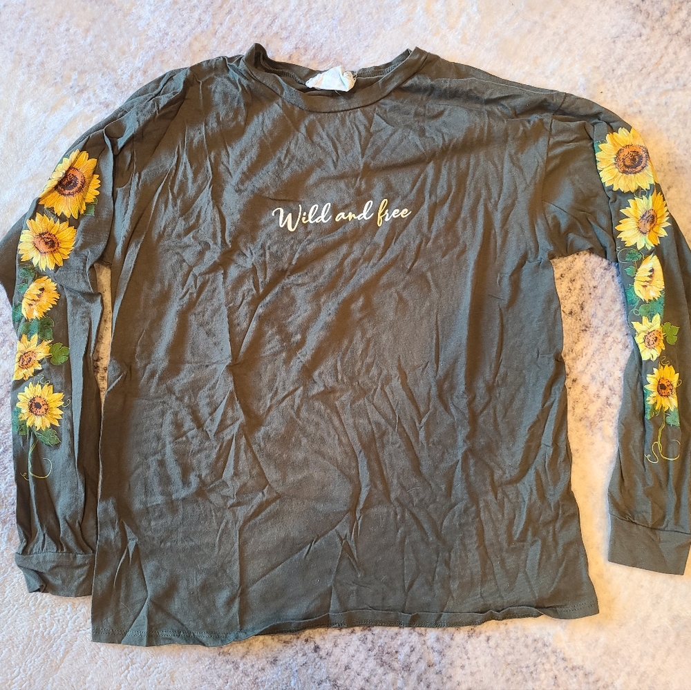 Sunflower long sleeve shirt